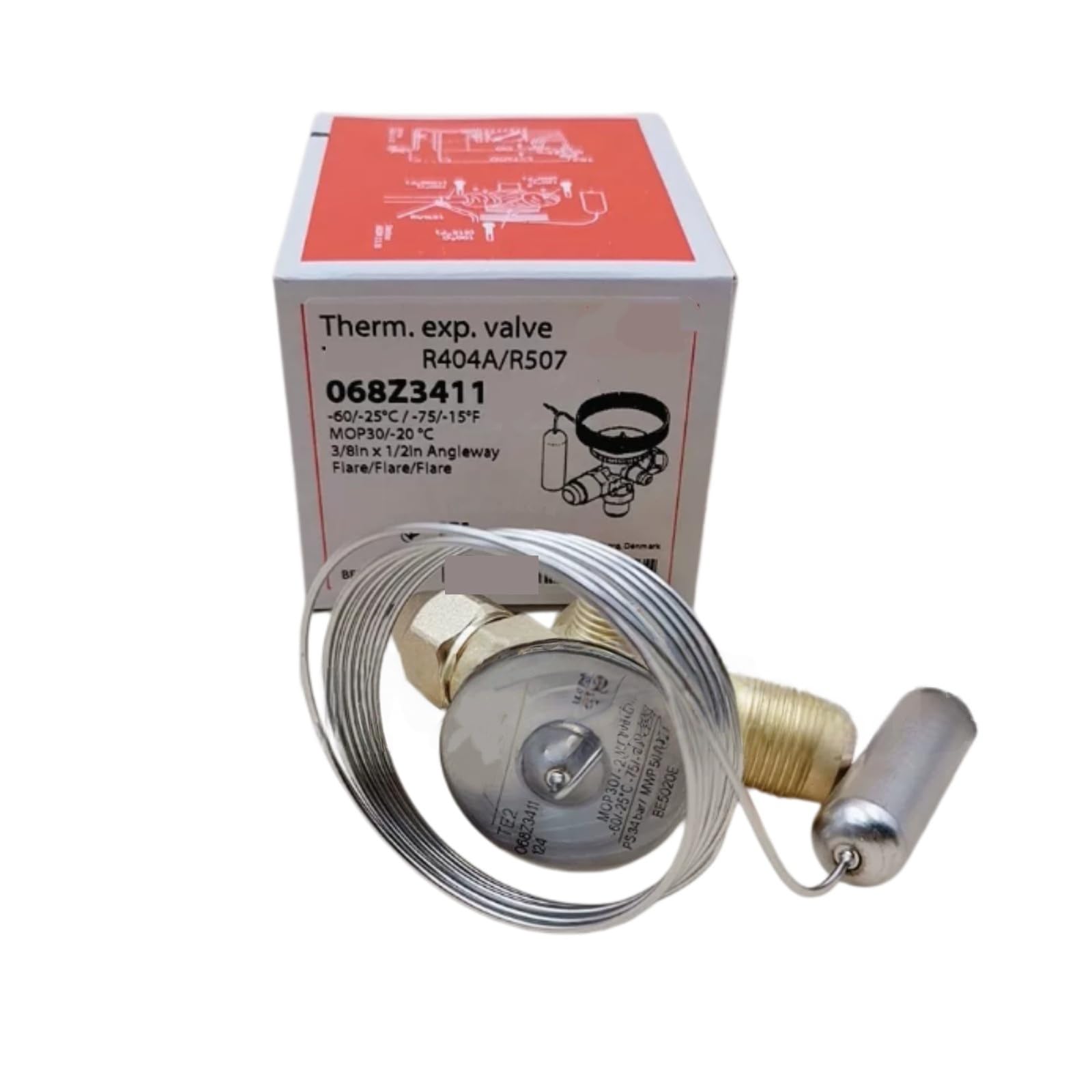 X Psblty One Color Thermal Expansion Valve Te2 068Z3411 R404a/R507a Externally Balanced