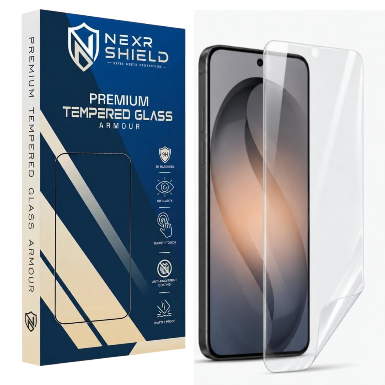 tpu hydrogel edge to edge screen protector guard for samsung galaxy s26 ultra (6.9 inch) with installation kit | fingerprint compatible | edge to edge coverage