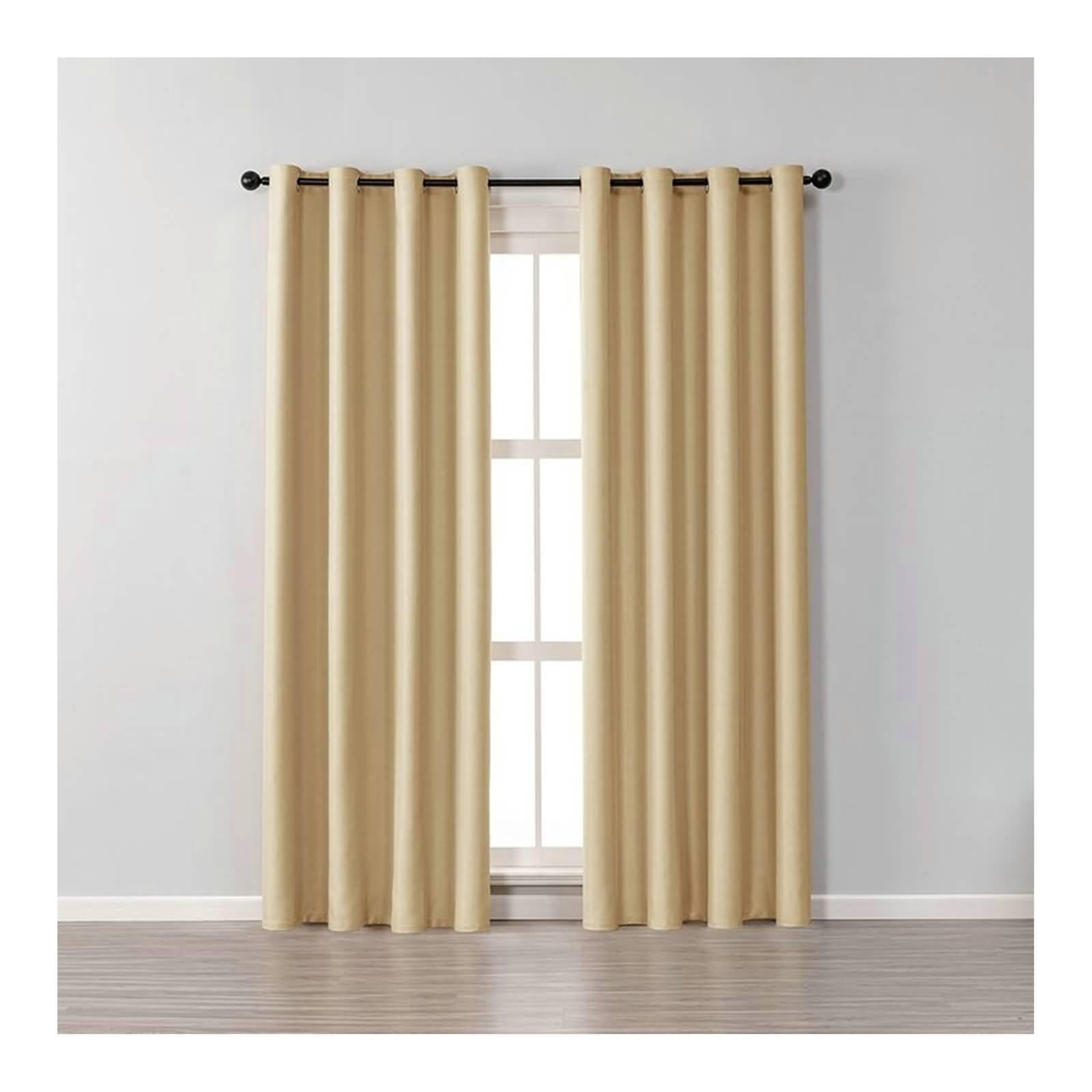  Baumwolle Wärmespeiender Verdunklungsvorhang Mesnt, H274 x B137 cm - Raumverdunkelnder Gelbvorhang
| Mesnt Wärmeisolier