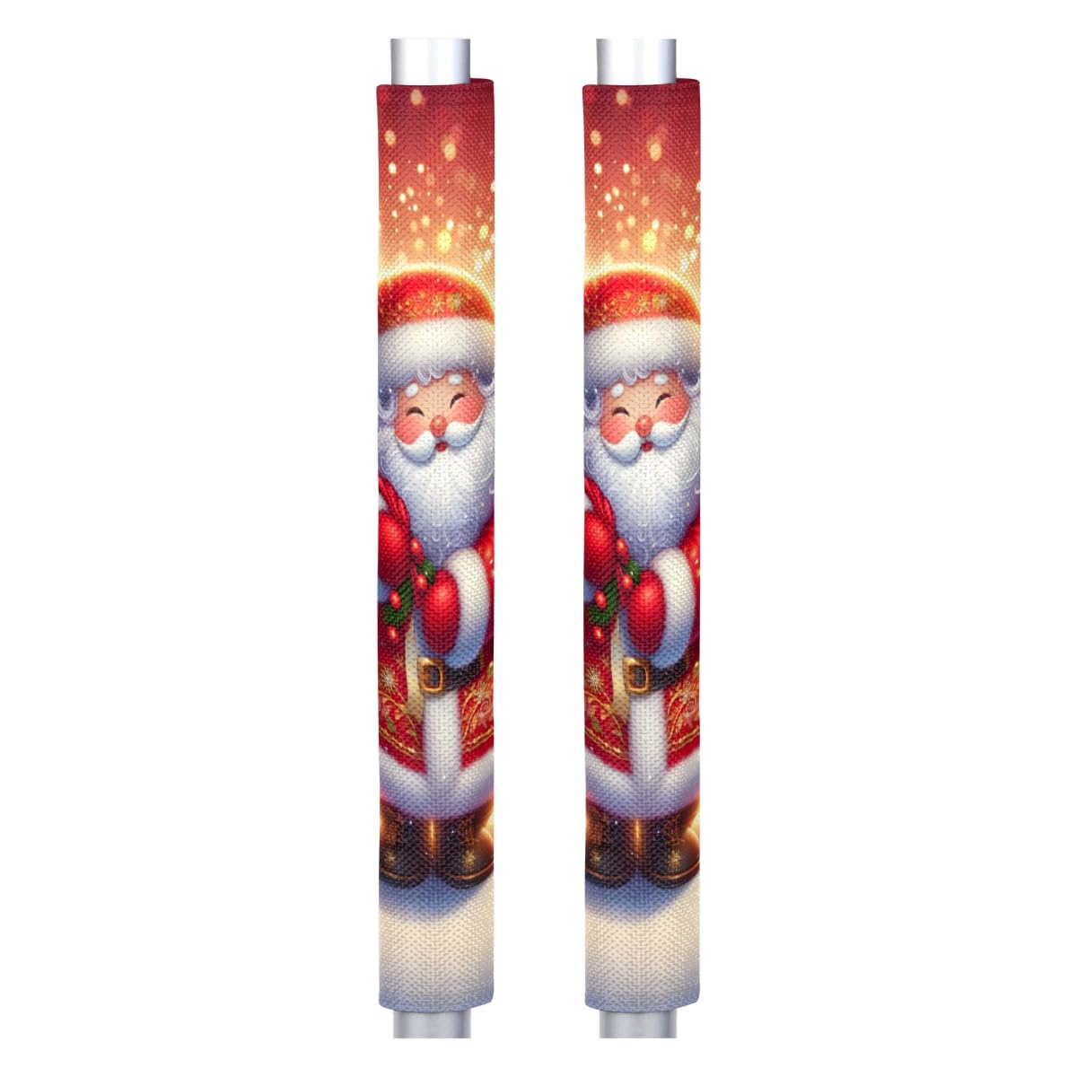 Christmas Refrigerator Door Handle Covers Set of 2 Fridge Door Handle Decor