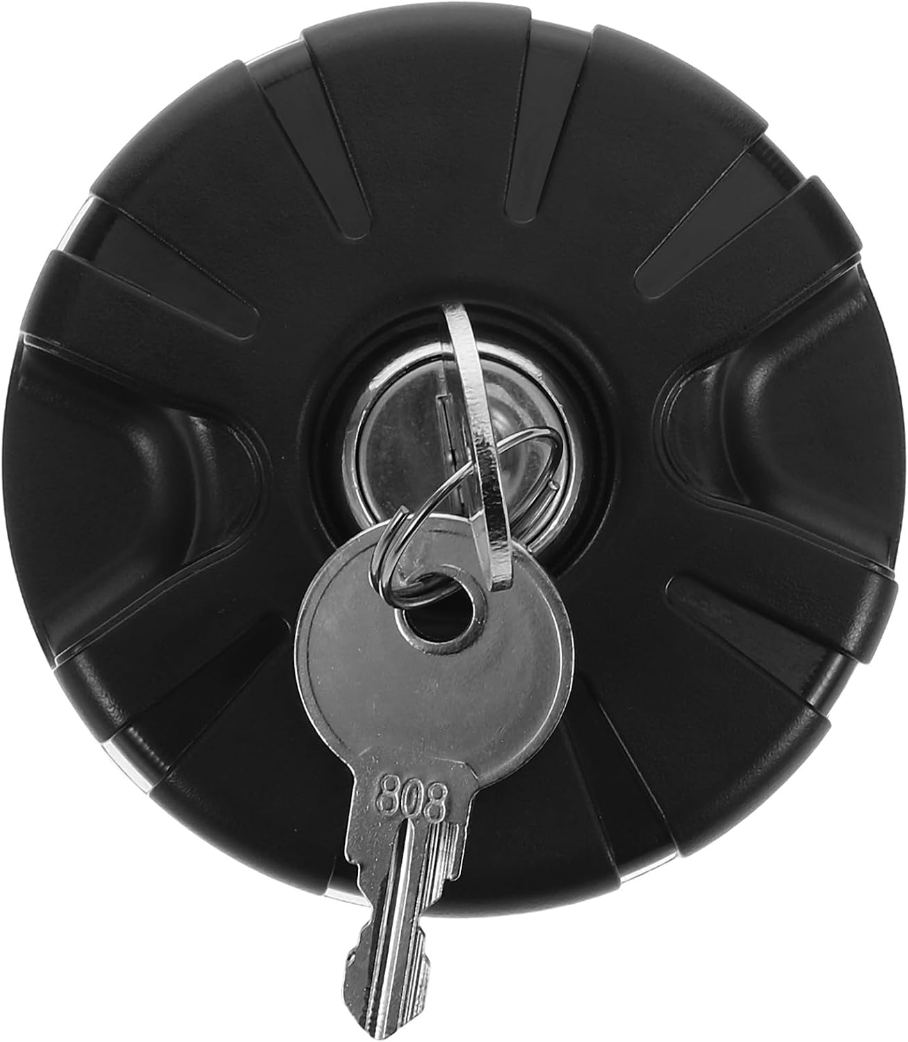 Rv Water Inlet Filler Cap with Lock and Seal, Black Gravity Water Tank Cover for Motorhome and Camper, Replacement Rv Freshwater System Part