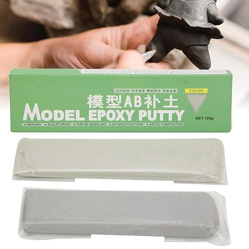 Miniatura 3 de 3.53 oz de masilla modelo reparación AB de secado rápido relleno de masilla modelado de suelo Hobby Craft Accesorio (gris) Adhesivos