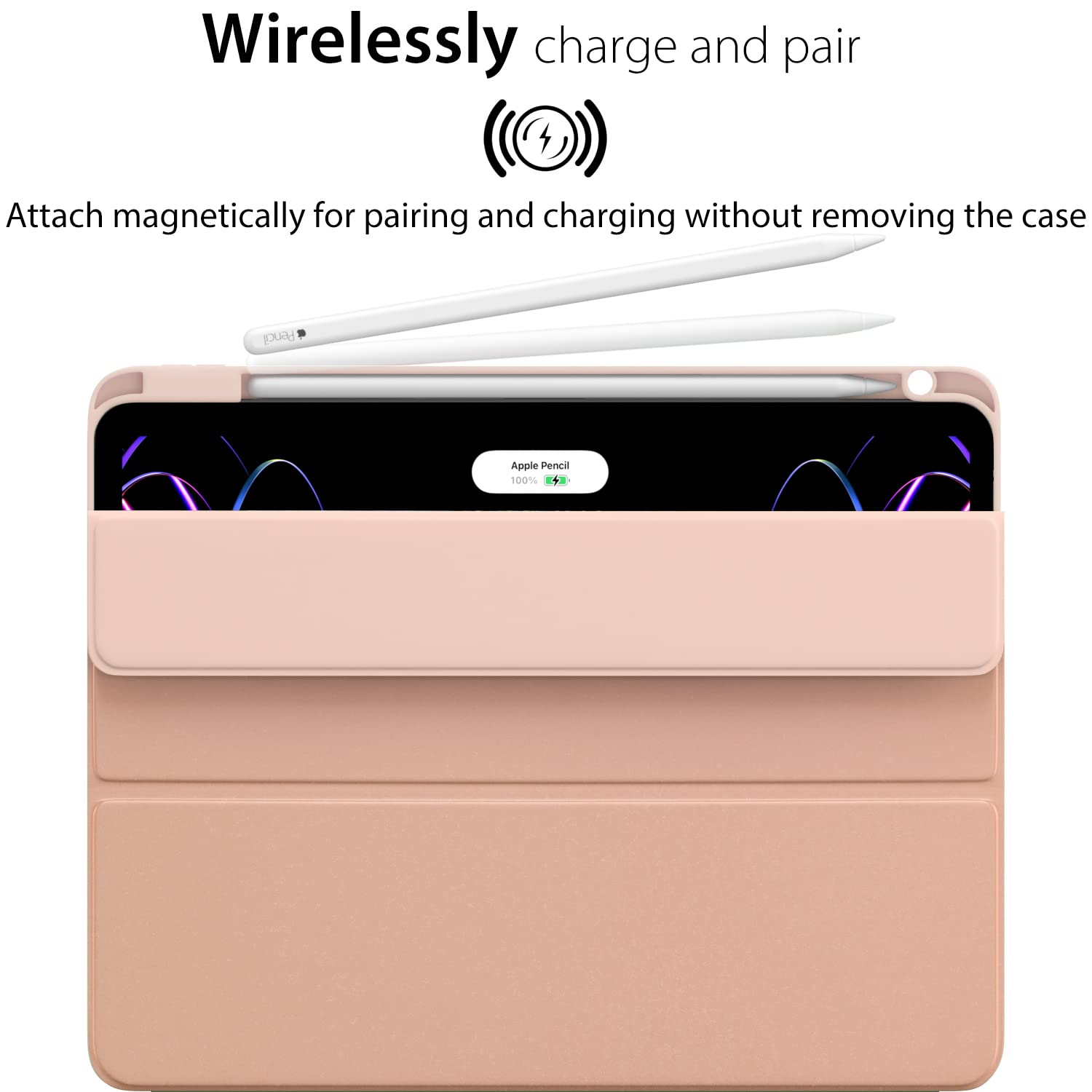 Amazon.com: iPad Pro 11-inch Case, ROARTZ Pink Smart Auto Wake