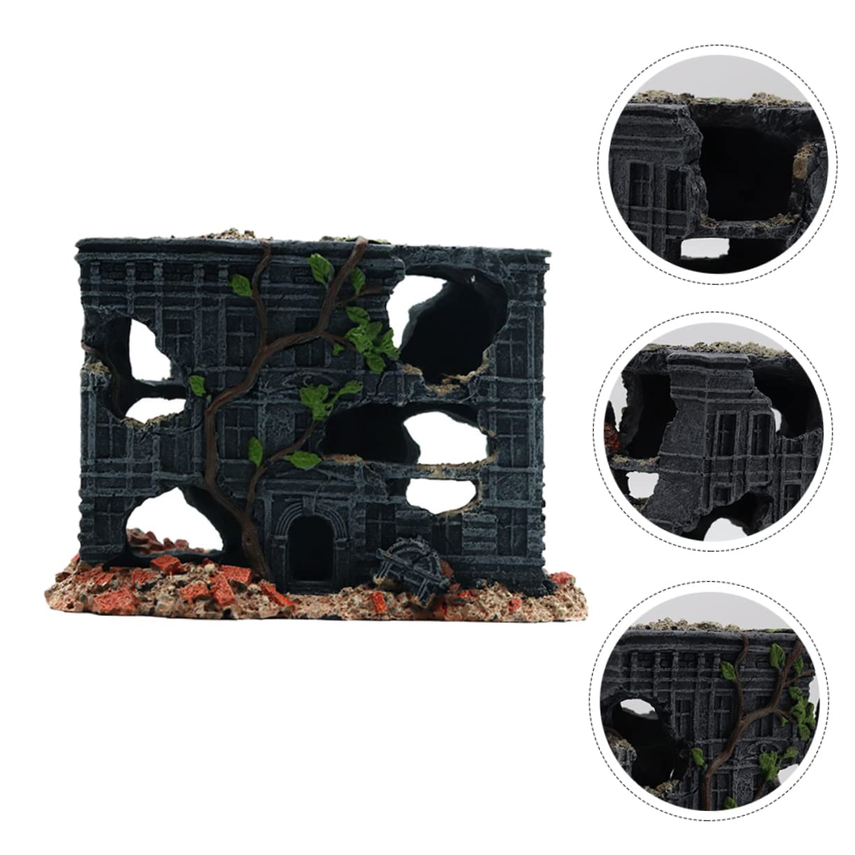 Decorazione per Acquario in Resina per Acquario Decorazione Realistica per Acquari Adatta Come da Tavolo