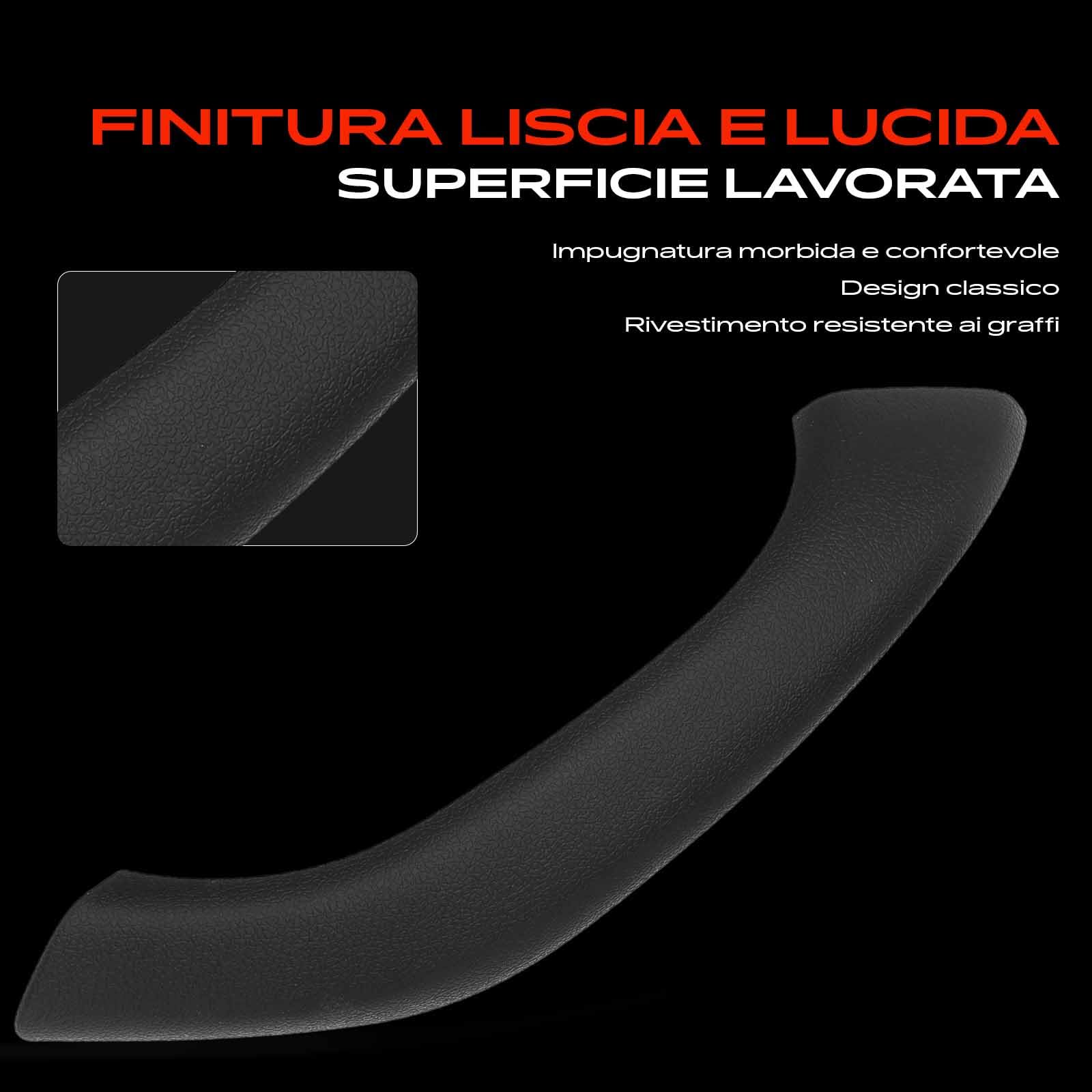 Frankberg 4x Maniglia interna Compatibile con X1 F48 1.4L 2.0L 2014-2022 SUV X1 Van F48 1.5L 2.0L 2015-2022 Furgone/SUV Replace# 51417417514, 51417417513