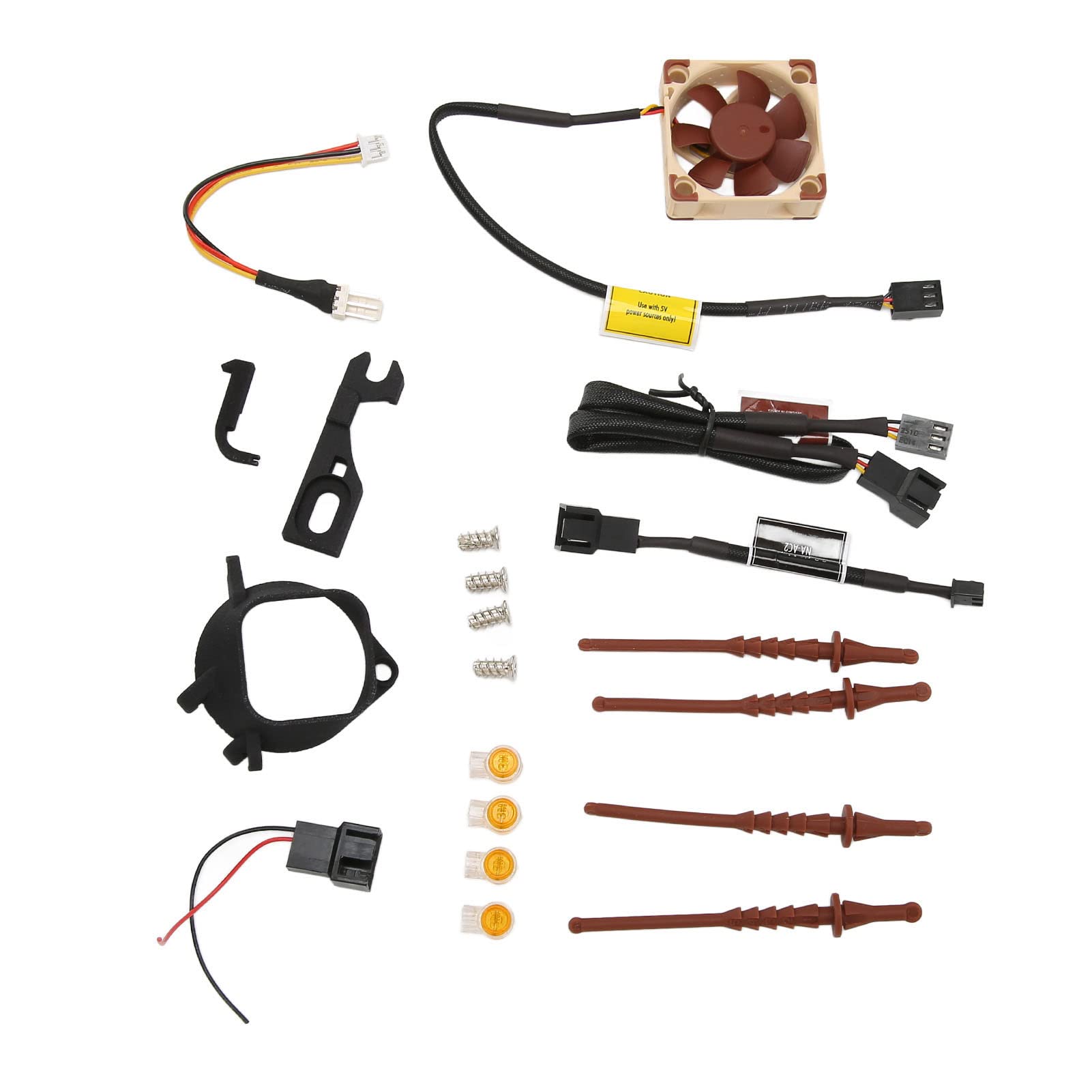ANGGREK Ventilador de Refrigeración para Consola de Juegos, Mini Radiador ABS sin Escobillas para Dreamcast con Funcionamiento Silencioso y Alto Flujo de Aire para Jugadores