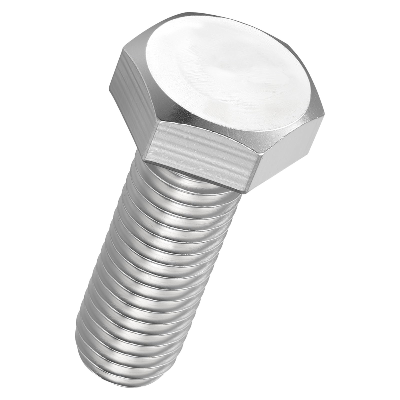 Kozelo 2 Pcs Hex Head Screws Bolts - [M14-2x40] 304 Stainless Steel Grade A2-70 Fully Threaded Hex Tap Metric Hexagon Head Machine Bolts Right Hand