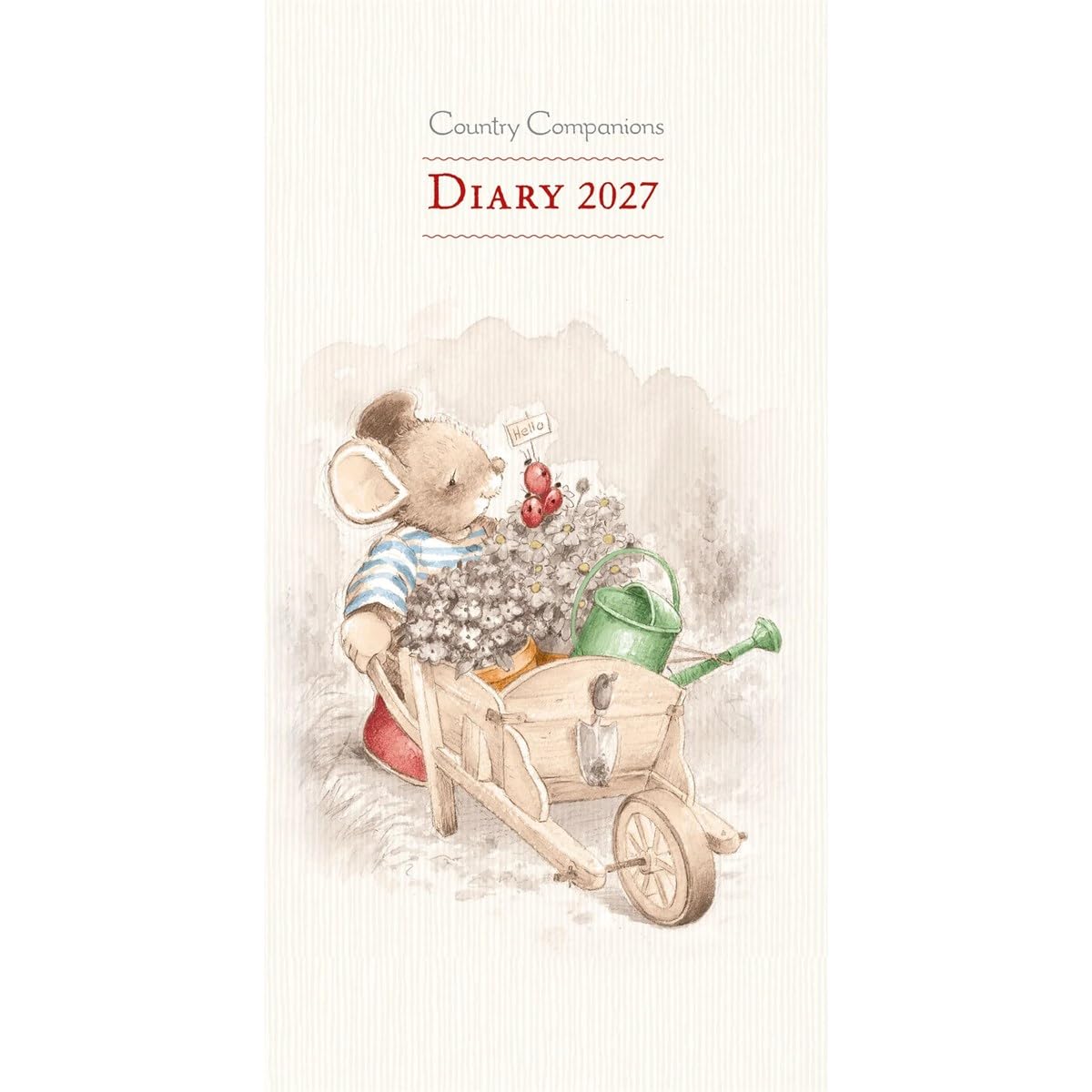 Carousel Worldwide 2027 Country Companions Diary, Slim Week to View
