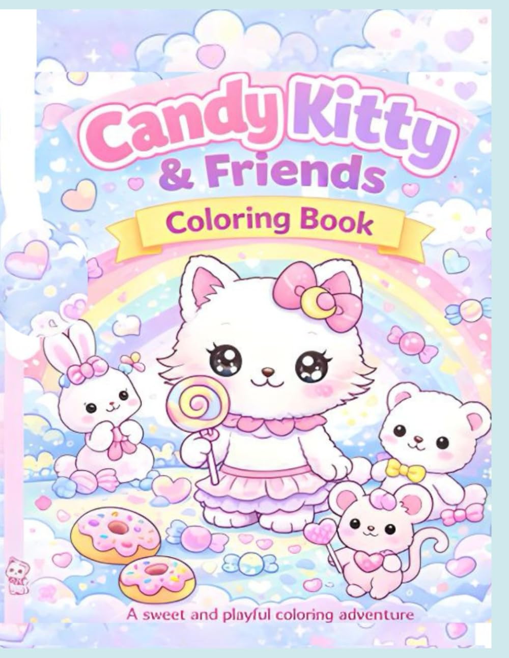 Candy Kitty & Friends Coloring Book: A Sweet and Playful Coloring Adventure