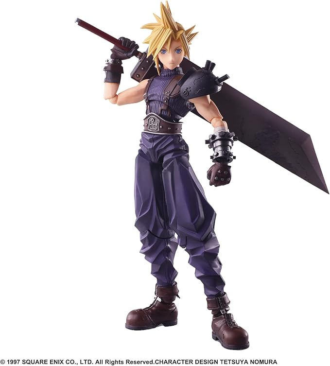 SQUARE ENIX INC Final Fantasy VII: Cloud Strife Bring Arts Action Figure