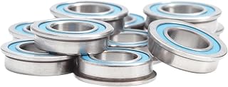 Rodamientos MF148 2RS sellados azules 8x14x4 mm, piezas de rodamiento de bolas ABEC-3 MF148RS for Hobby RC Car Truck 6 piezas