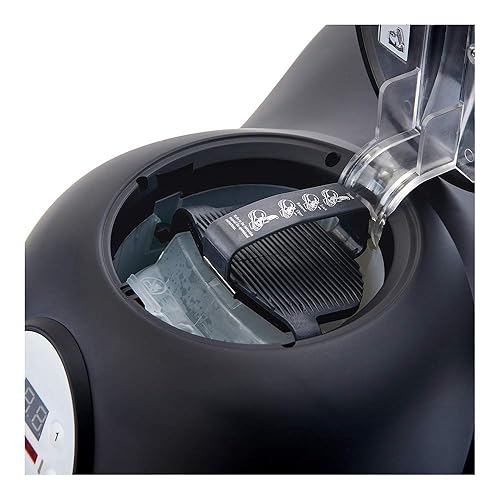 Miniatura 8 de Salón de belleza Vaporizador de pelo campana de montaje en pared vaporizador de tratamiento en negro