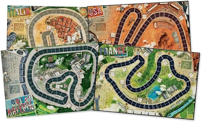Image of Heat: Pedal to the Metal Board Game | Intense Car Racing and Strategy Game for 1-4 Players, Ages 10+ | Fun Family Game with 60 Minute Playtime