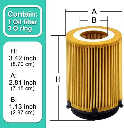 Miniatura 5 de Filtro de aceite para Mercedes-Benz A220 B250 C300 C350E CLA250 E300 GLA250 GLC300 Metris SLC300 SLK300 Infiniti Q50 Q60 QX30 sin metal 2701800009