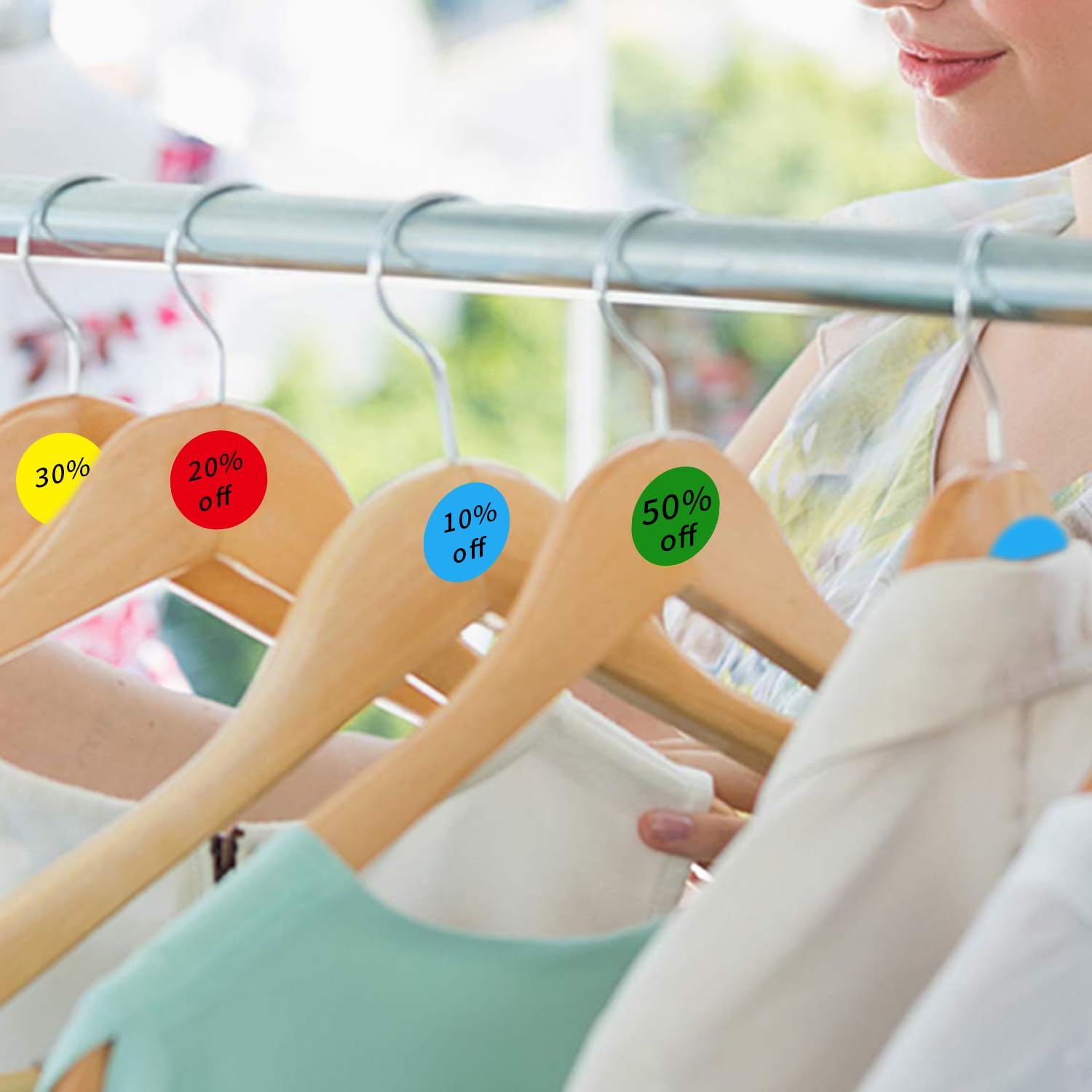 4000 etichette adesive per codifica a colori da 1,3 cm, per ufficio, studenti e altri scenari (4 rotoli, 1000 etichette per rotolo)