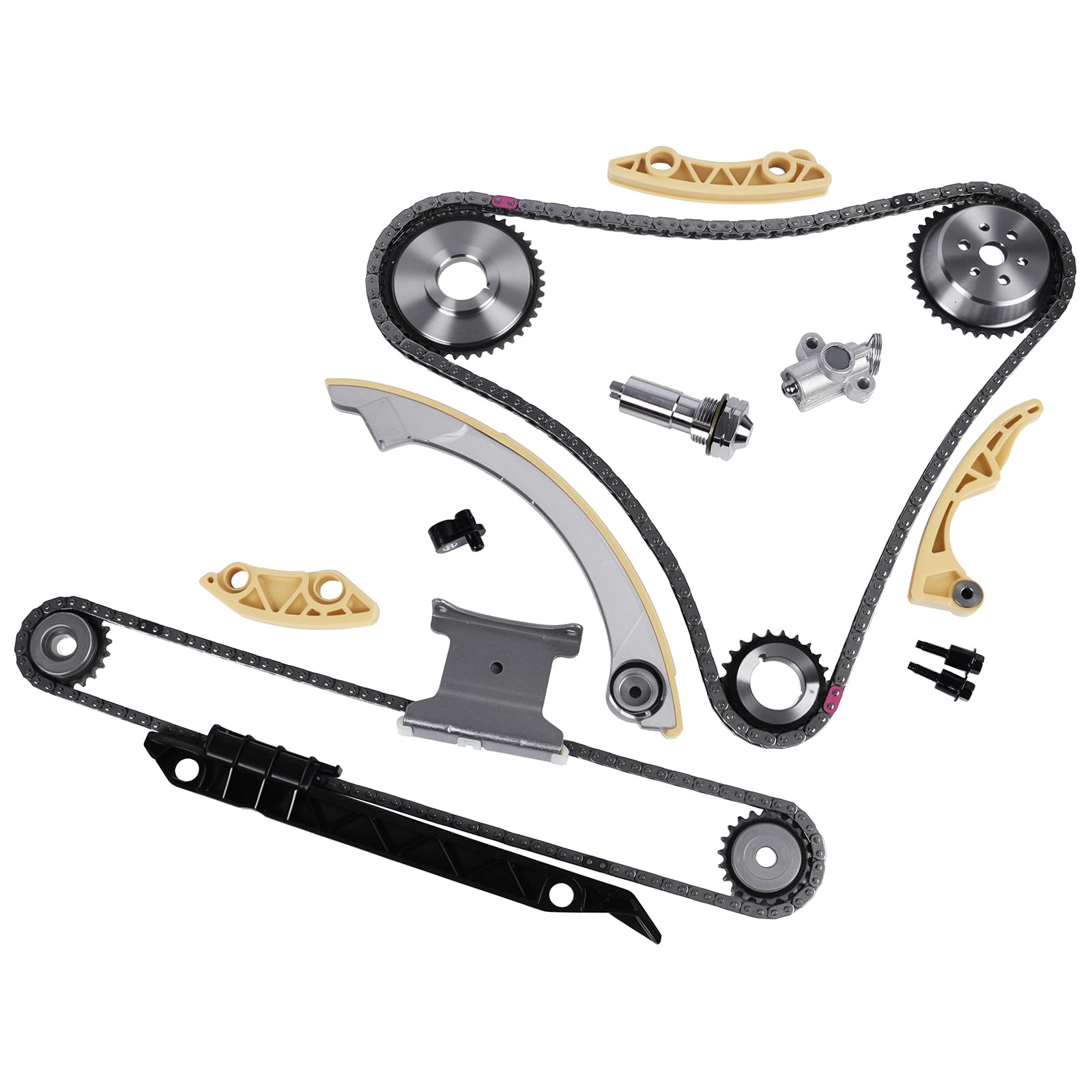 Timing Chain Kit 2.2L 2.4L Fit for Equinox Terrain Malibu Cobalt LaCrosse