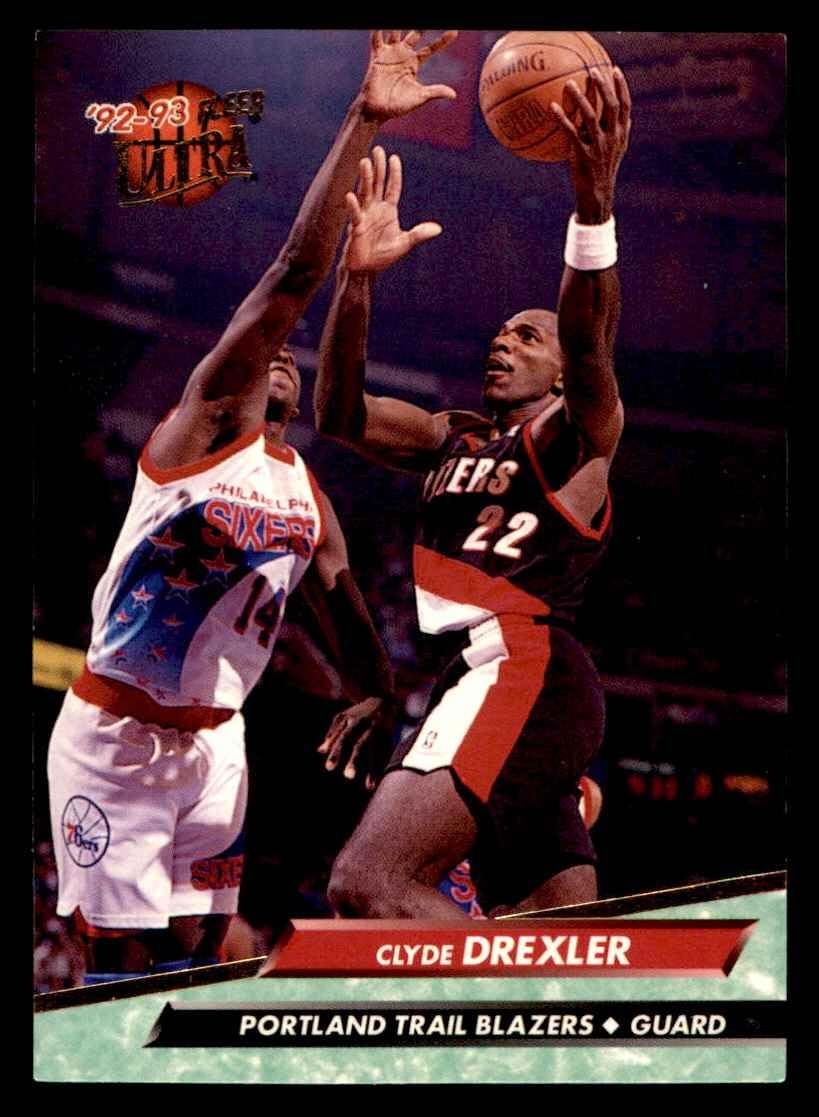 Amazon.com: 1992 Fleer Ultra # 149 Clyde Drexler Portland Trail 