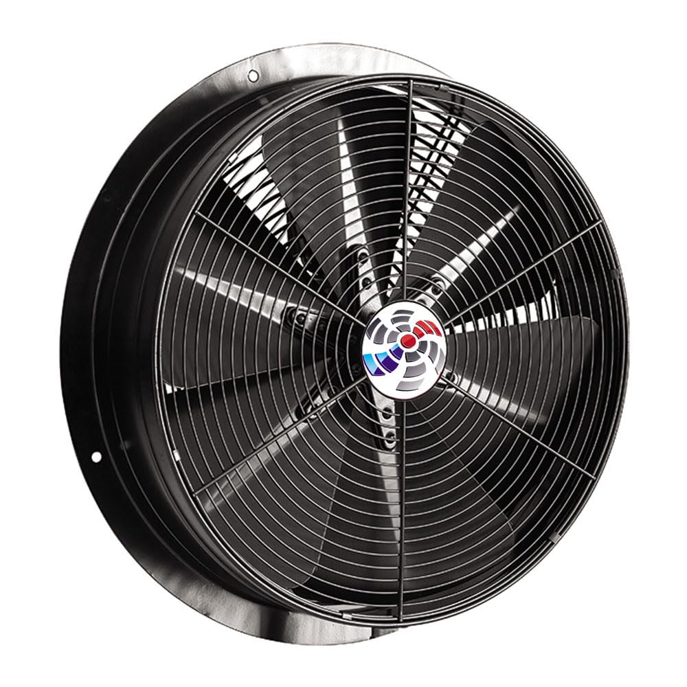 Axial Industrie Ventilator Gebläse Lüfter für Zuluft Abluft Wand Fenster BSM (BSM300)