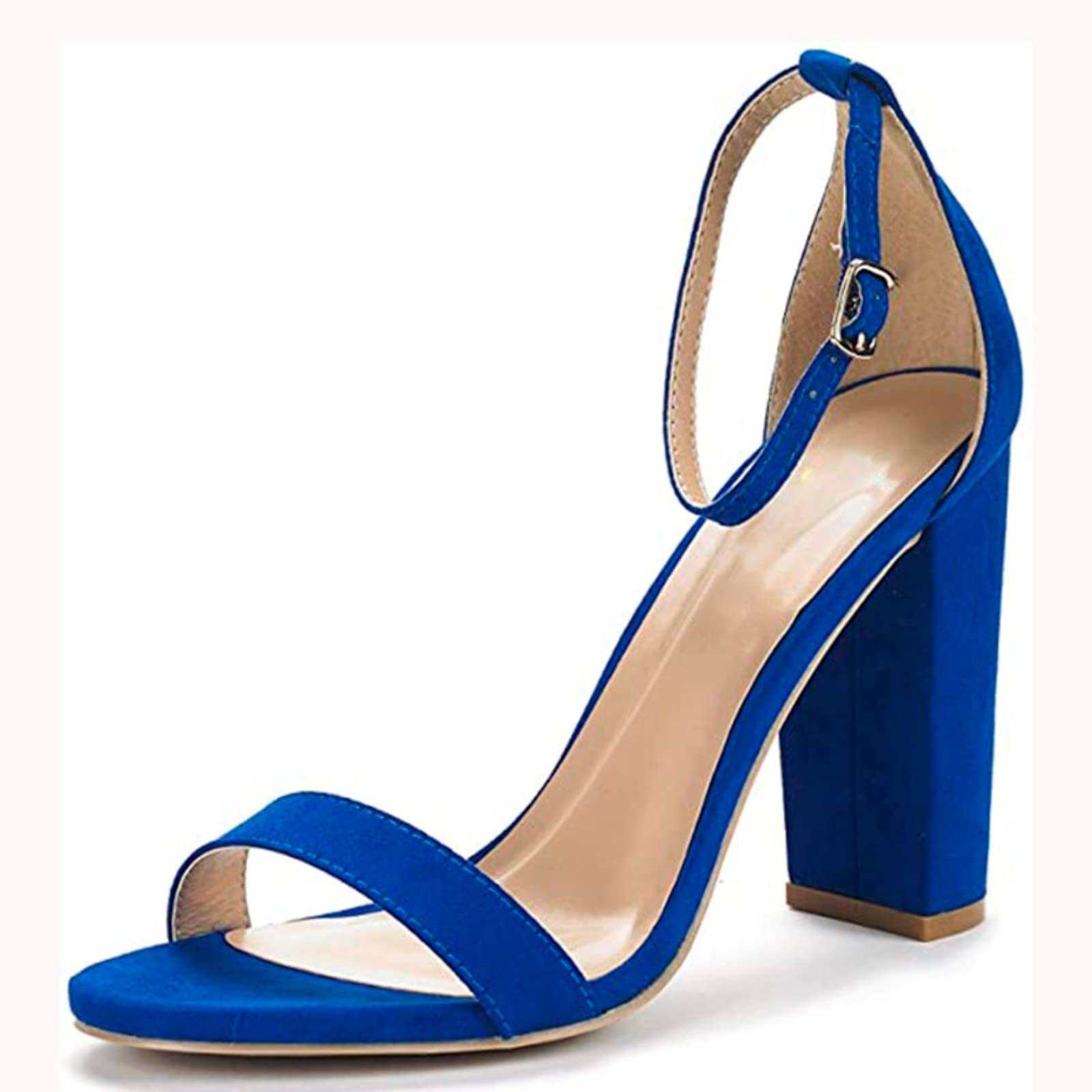 Cocila Mujer Sandalias De Tacón Ancho Con Tiras Para Verano Zapatos Dorados Rojas Cuñas Esparto Fucsia Beige Moradas Sandalia Dorada Azul Marino Boda Trenzadas Negras Tacon Novia Plataforma