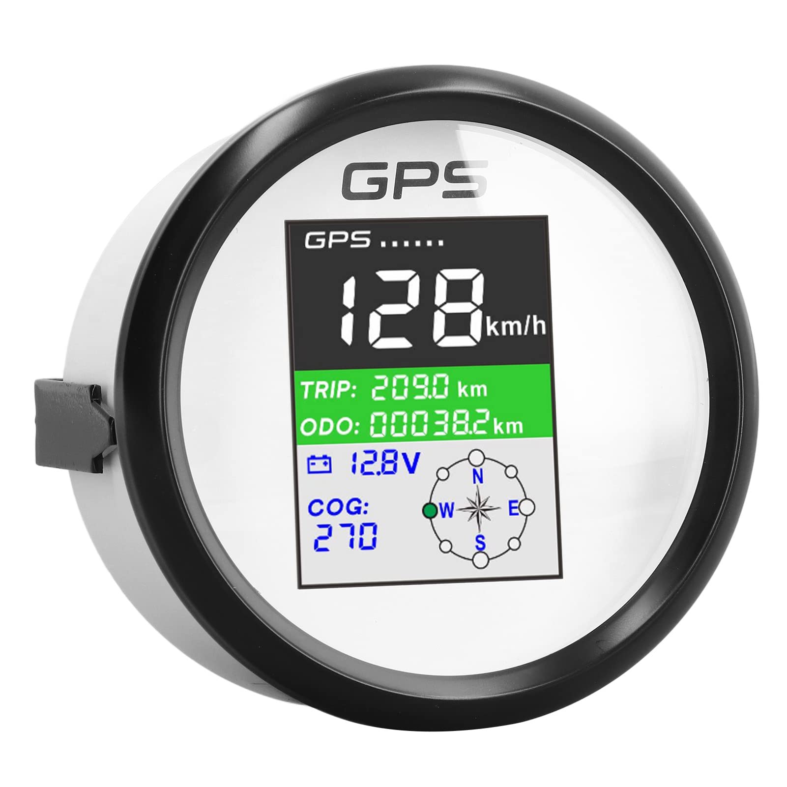 Prędkościomierz GPS 85mm ekran TFT wielofunkcyjny licznik kilometrów z wodoodporną konstrukcją IP67 dla samochodów ciężarowych motocykl łódź uniwersalny miernik prędkości DC9 32V