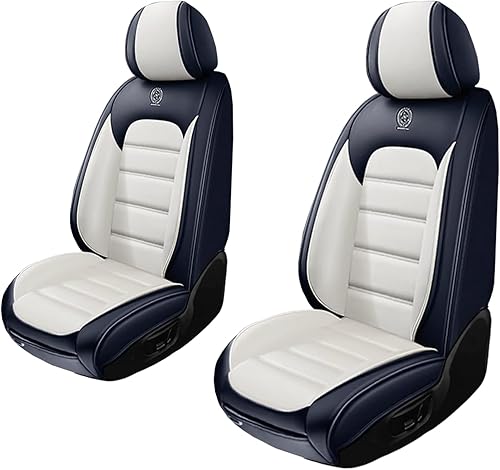 2 fundas de asiento para Mazda CX-5 2013-2024, fundas de asiento de automóvil de cuero, impermeables, antideslizantes, suaves, cómodas fundas de