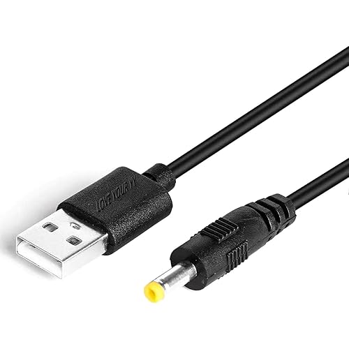 Love your yy Replacement PSP Charger Cable, Charger PSP PlayStation Portable Power Cord for Sony PSP 1000 2000 3000 Series USB Charging Cord Cable