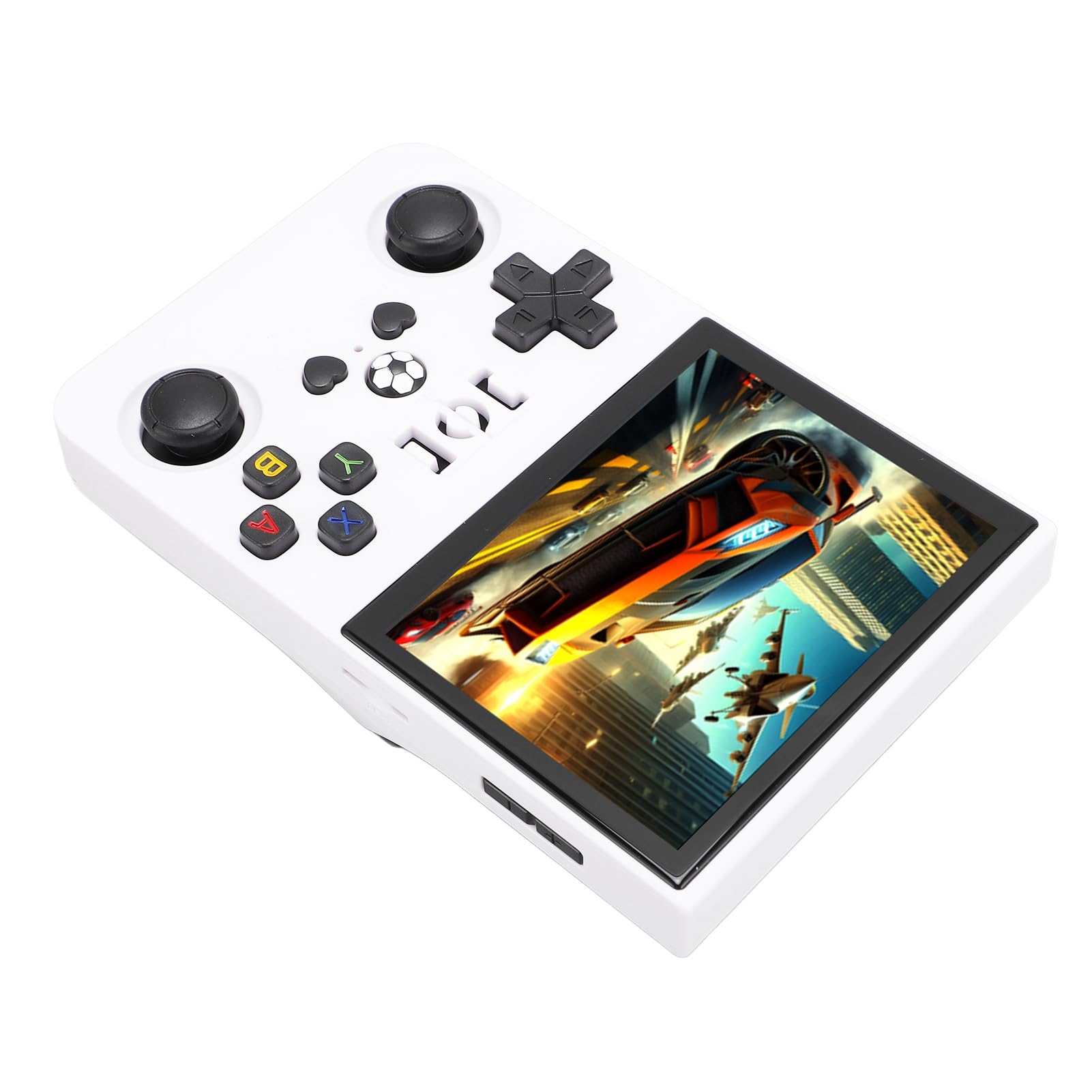 Console per Videogiochi Portatile, Schermo IPS da 4 Pollici, Lettore di Giochi retrò Portatile con Oltre 18.000 Giochi, Console Portatile a Doppio con Piccola Scheda di (ShChGB)