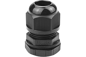 25 PCS 1/2 IP68 Cord Grips Strain Relief NPT Cable Glands UL Listed