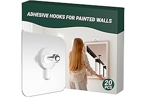 Picture Hangers Without Nails: Adhesive Damage Free Wall Hangers