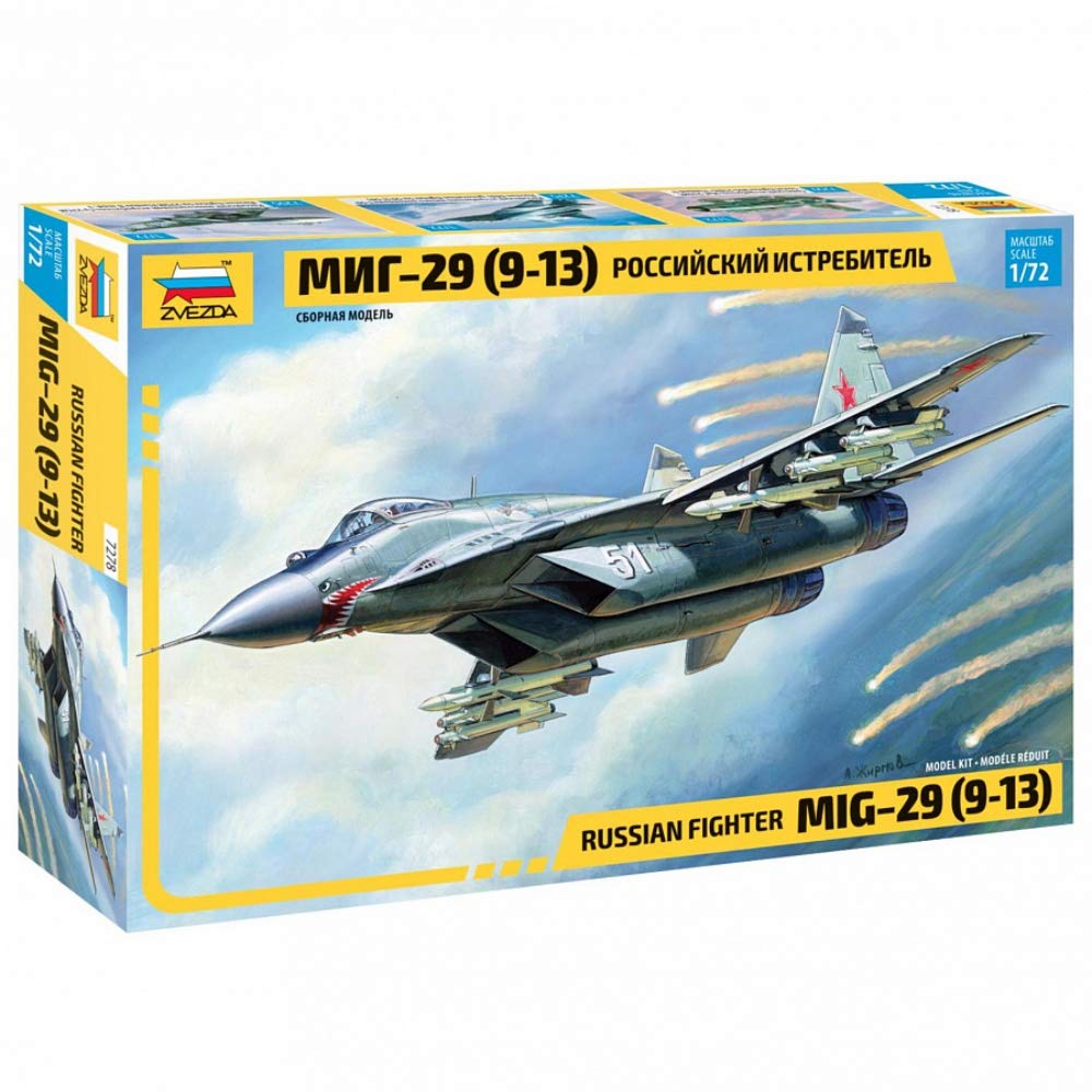 Amazon | ズベズダ 1/72 ソビエト軍 MIG 29S 9-13 戦闘機 プラモデル