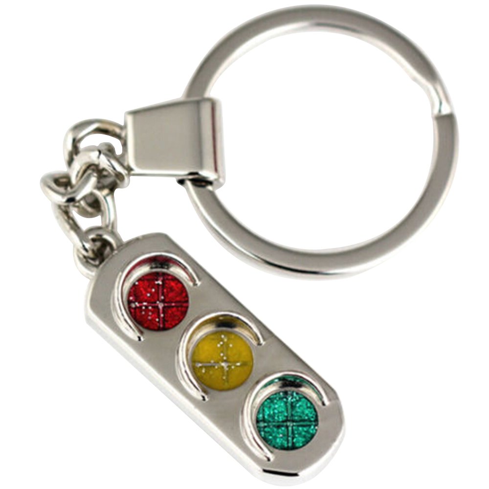 BluelansCreative Traffic Light Signal Keychain Keyring Keyfob Gift