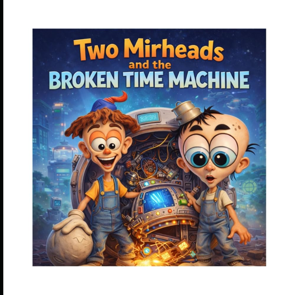 Two Mirheads and the BROKEN TIME MACHINE