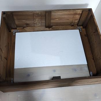 Amazon.co.jp: トロ舟40リットル 木枠 杉板カバーセット ビオトープ