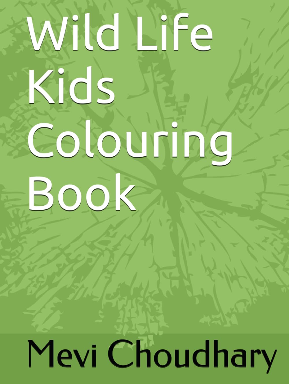 Animal Kingdom Kids Colouring Book