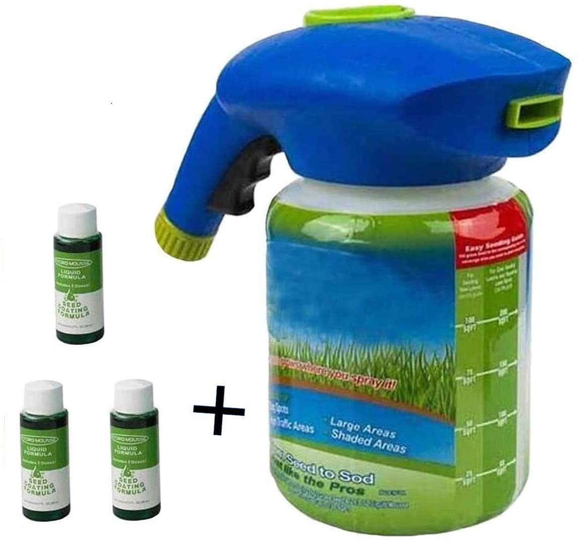 Buy KDGH ent Solution Hydro Mousse Liquid Lawn Fertiliser Liquid Lawn System Grass Seed Sprayer