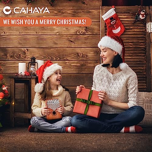 CAHAYA Kalimba Thumb Piano Portable - 17Keys Finger Piano Marimbas with Carrying Bag, Tune Hammer Musical Instruments Gift for Kid Adult Beginners CY0338 - Image 8
