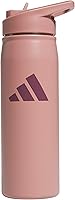 Vista 18 de adidas Stainless Steel Metal Water Bottle 20 oz (600 mL) Straw Lid