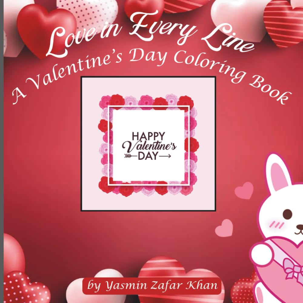 Love in Every Line: A Valentine’s Day Coloring Book