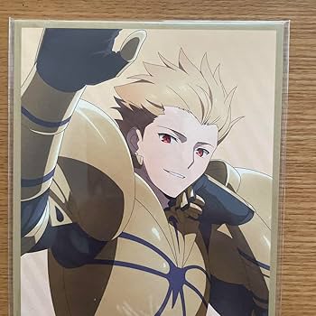 生産終了品】FGO ギルガメッシュ 色紙 ローソン