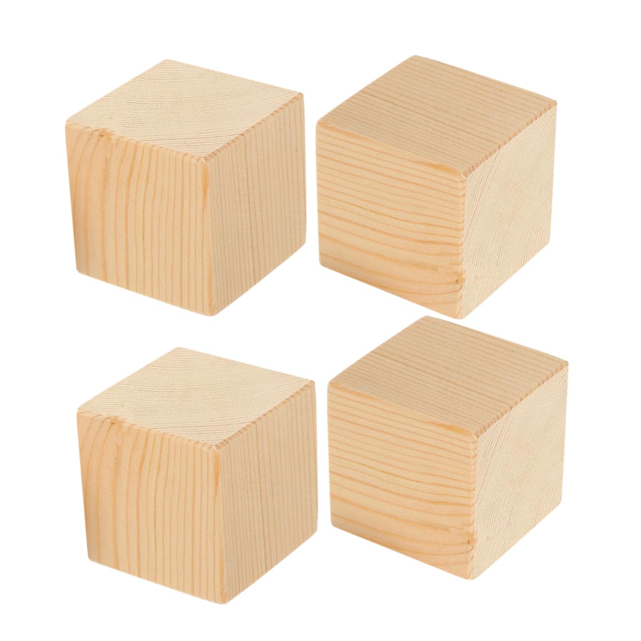 KONTONTY 4pcs Heavy Duty Furniture Lift Blocks Adjustable Bed Risers for Sofa Chair and Desk Height Elevation for Versatile Home Use Durable and Sleek Design