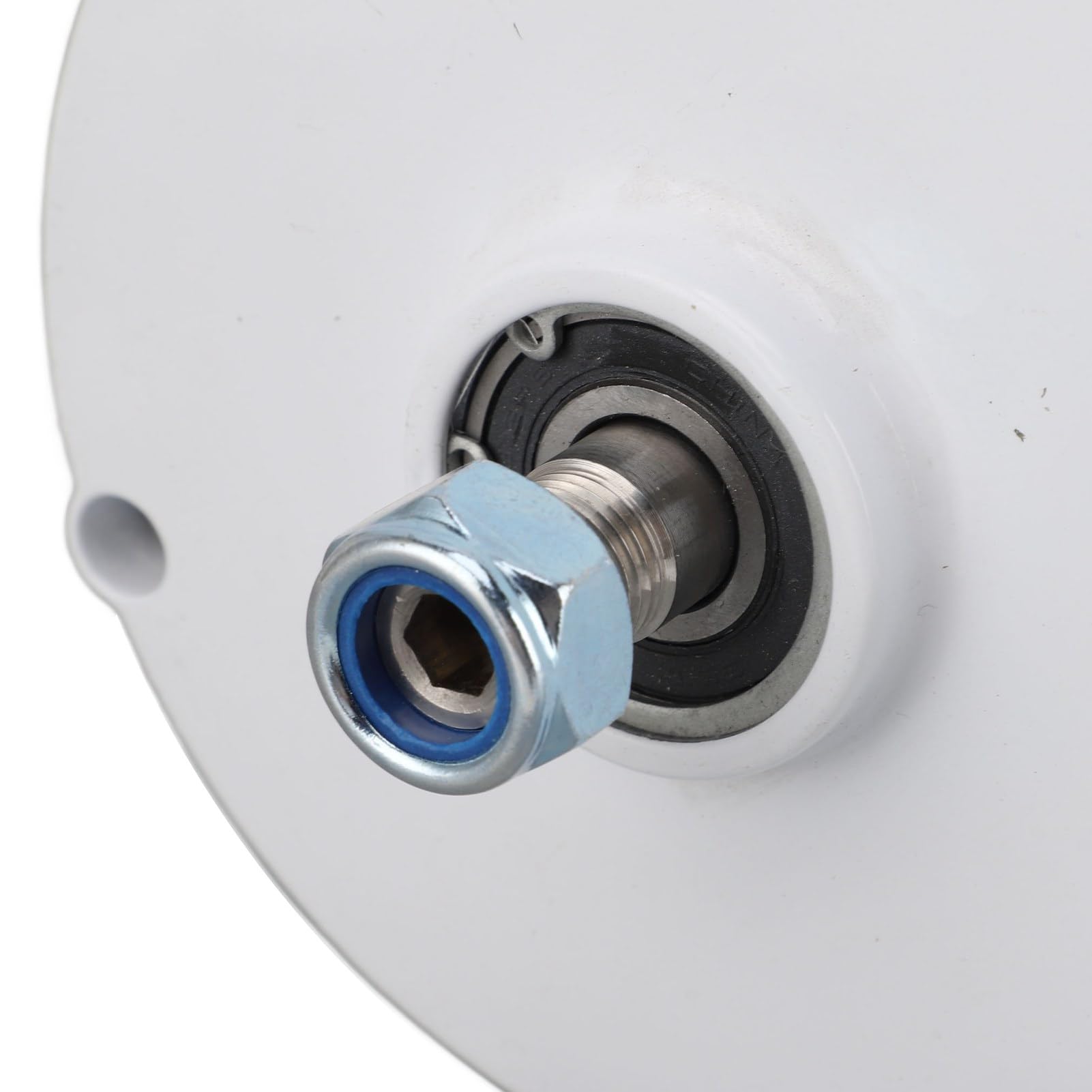 YWBL-WH Alternatore a Magneti Permanenti CA Trifase, Generatore di Motore Elettrico in Lega di Alluminio 12 V 100 W, Lubrificazione a Grasso, Compatto 14 X 14 Cm per Uso Domestico in Turbine Eoliche