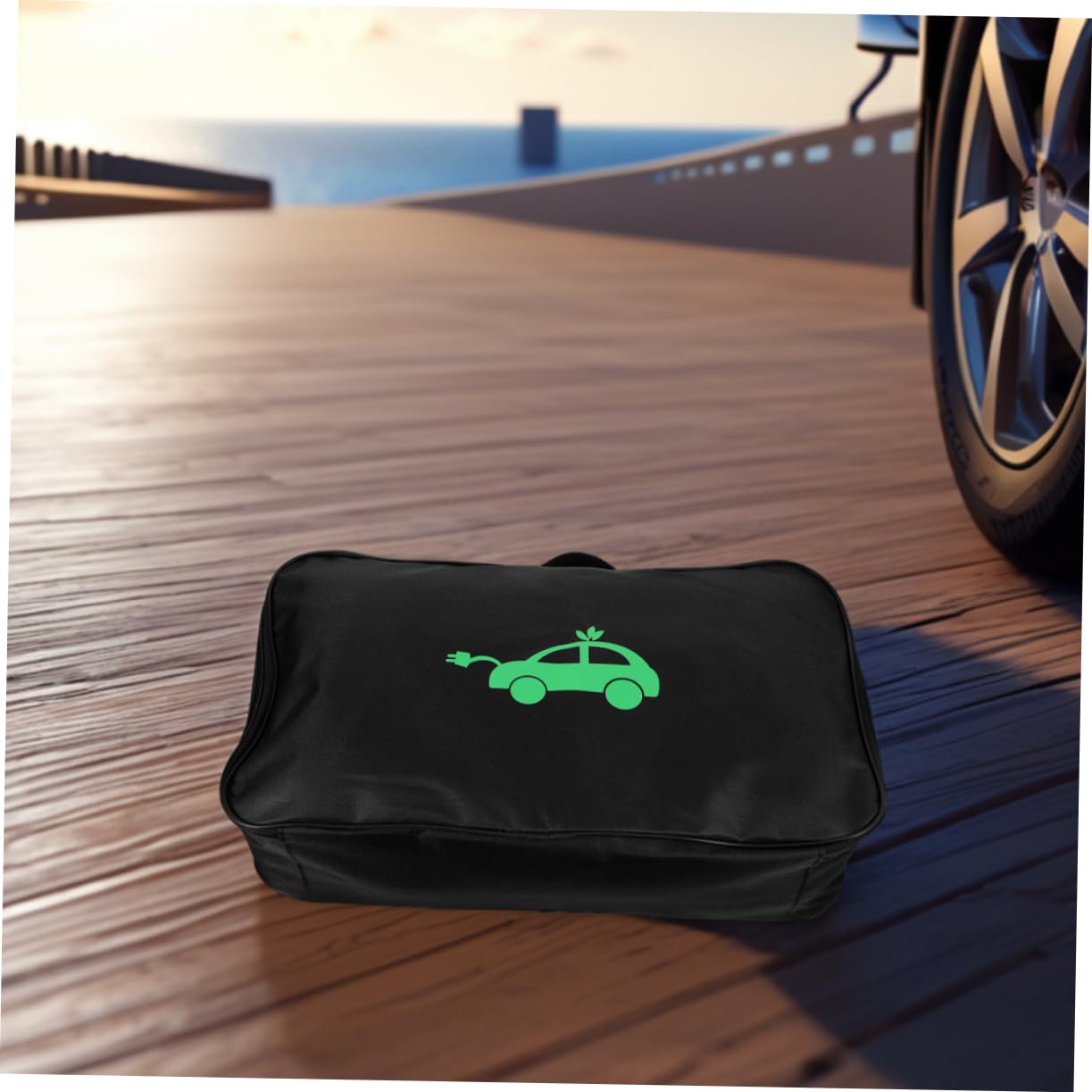 Borsa Porta Cavi per Ricarica Ev, 3 Pezzi, Oxford, e Portatile, Grande capacità, per Auto Elettrica e Camper