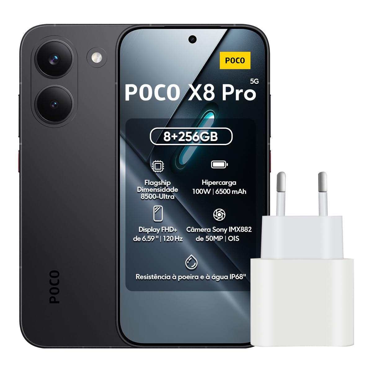 Amazon.com: XIAOMI Poco X8 PRO 5G Ai (Compatible with Tmobile Mint