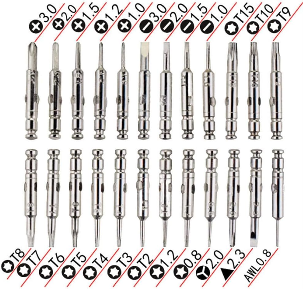 24 In 1 Screwdriver Set Small Electronic Maintenance Manual Multifunctional Tool image 2