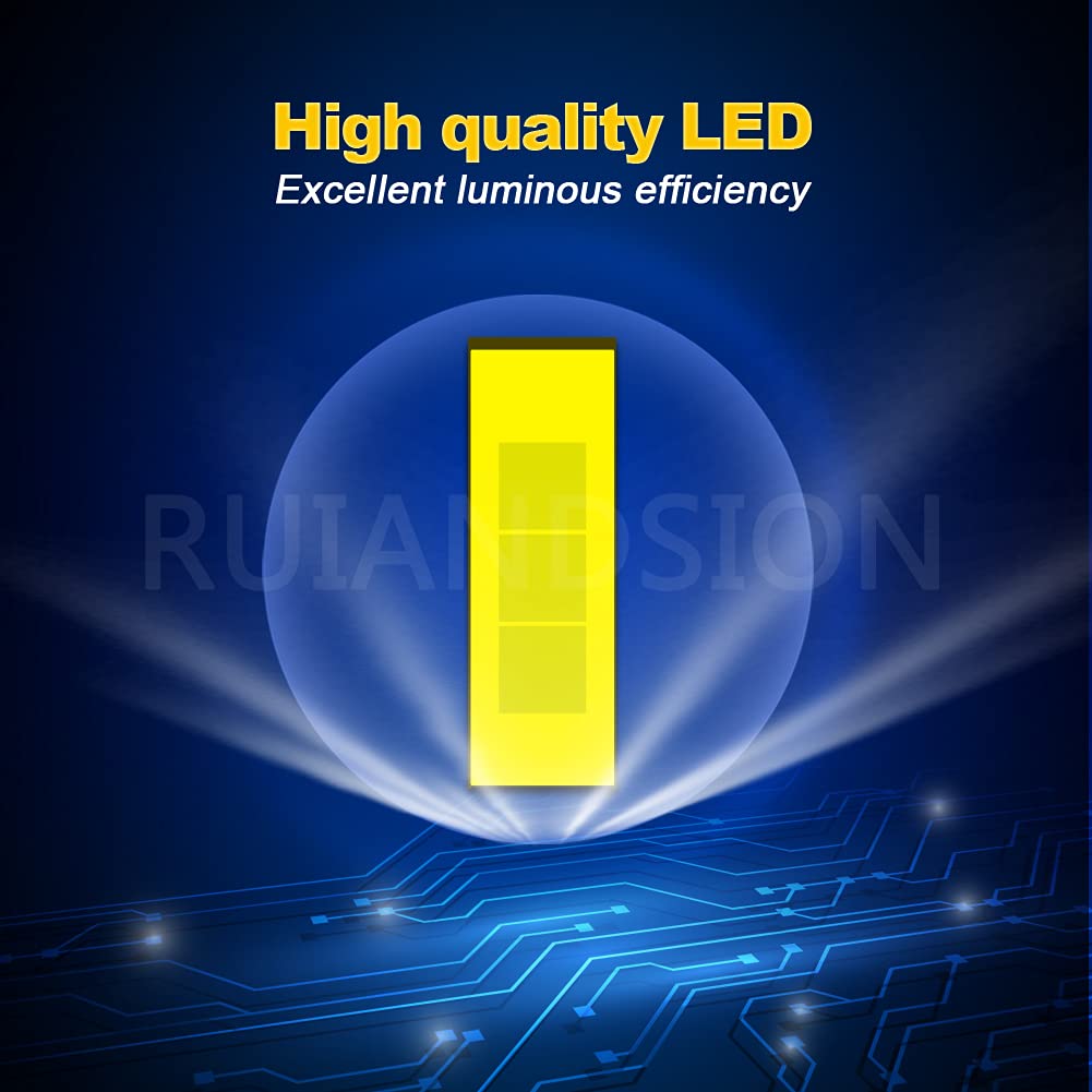 Led Per Moto Ruiandsion H4 Moto Del Faro Del LED Lampadina Luminosa