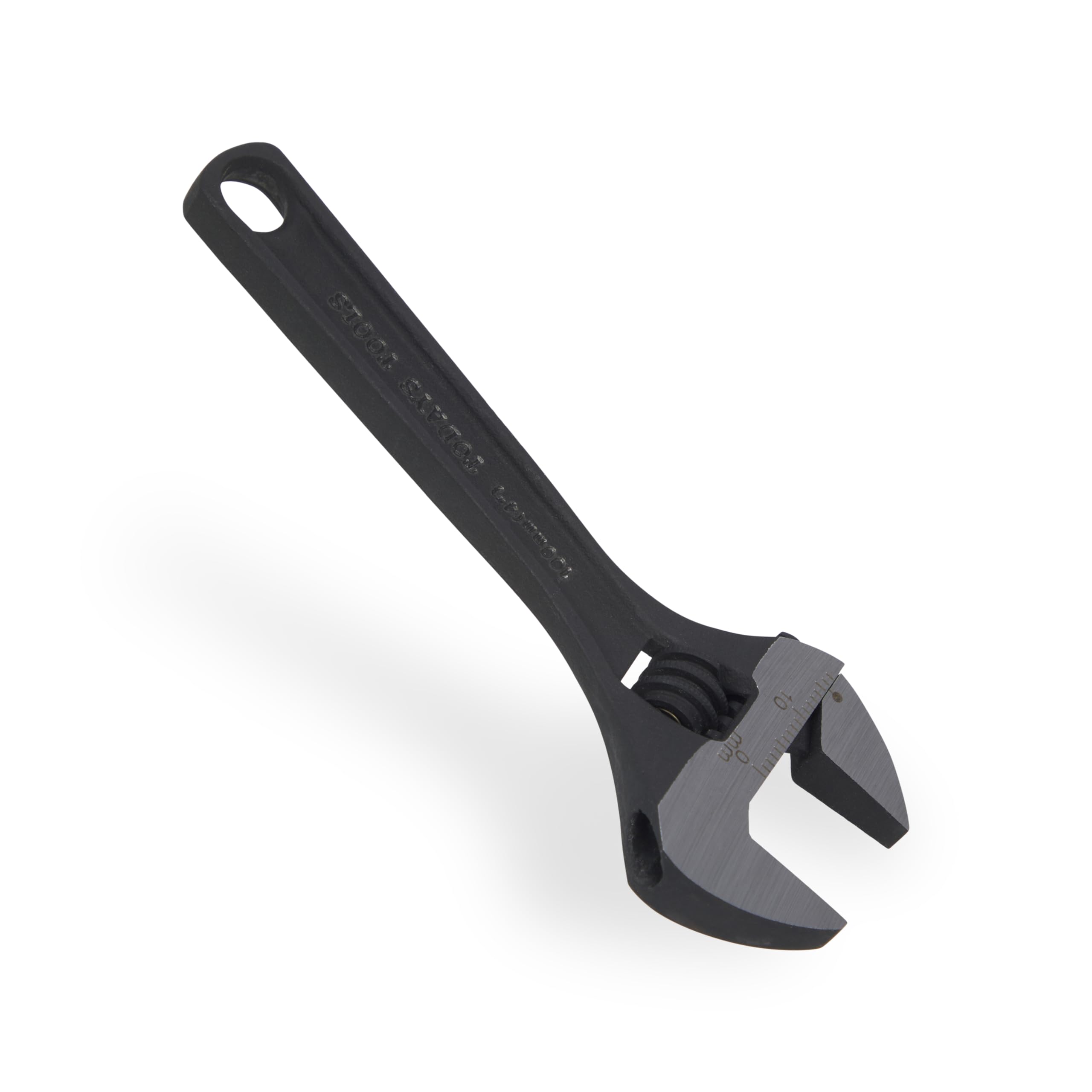 LavaTap 4" Wide-Jaw Adjustable Wrench Plumbers Mini Adjustable Spanner Plumbing Tools, Black, 0-17mm - Image 4