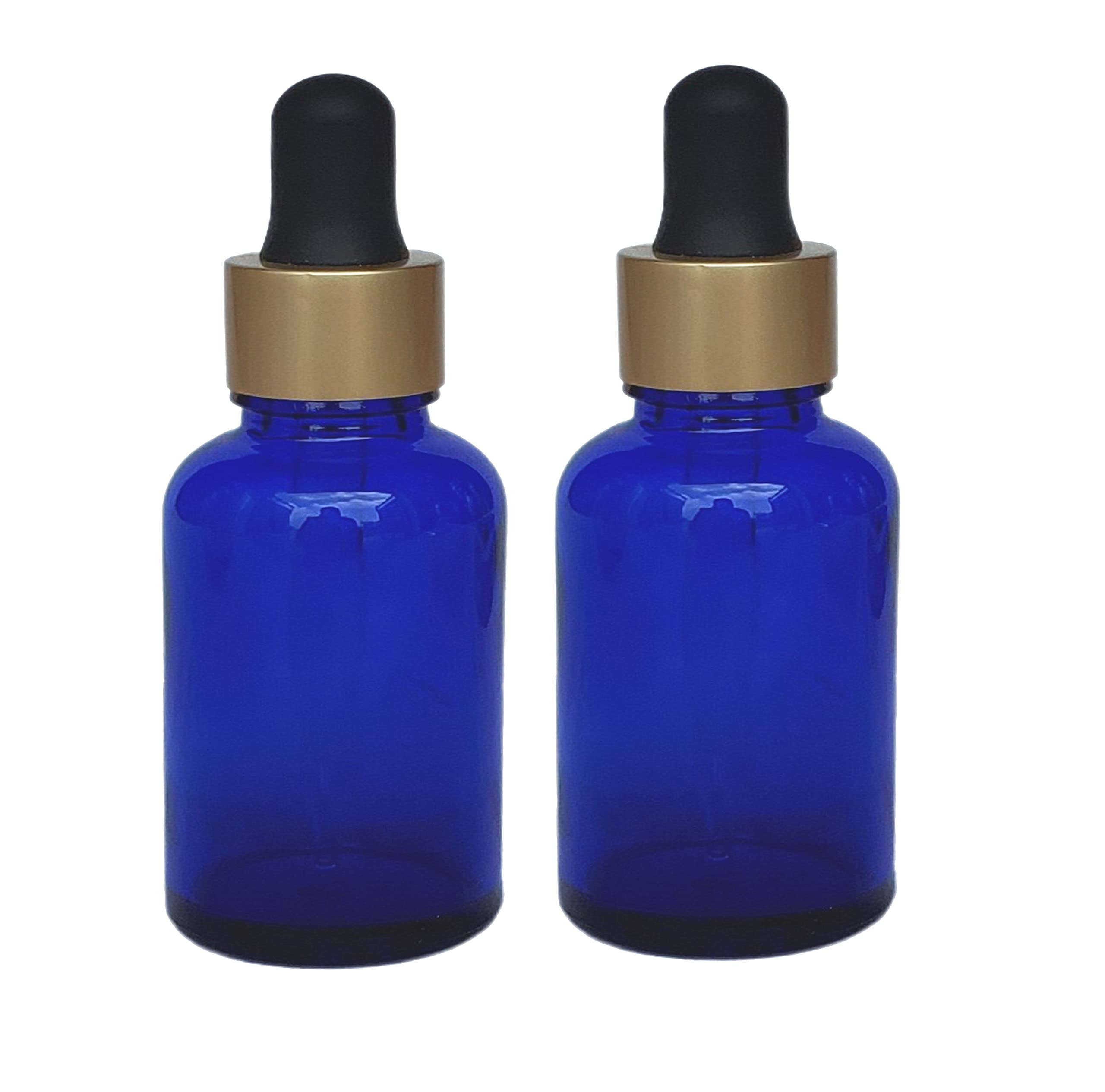 Pure Source India Empty Glass Dropper Bottles, 30 ml - Pack of 2, Blue-image-49