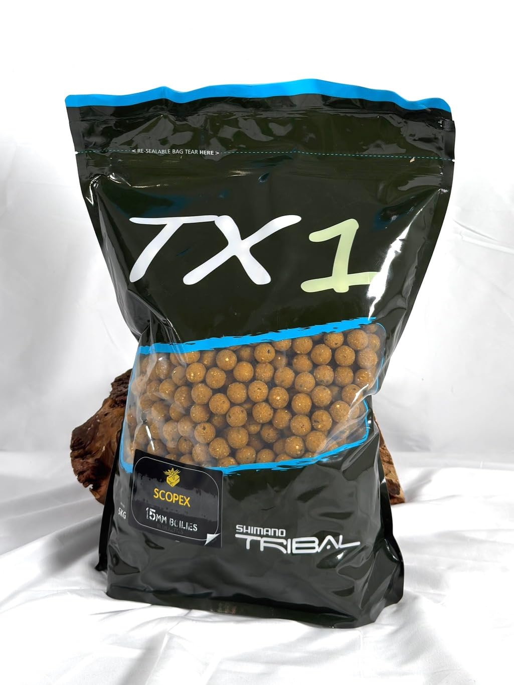 SHIMANO Bait TX1 Boillie Scopex 15mm - 5kg esca artificiale per movimento realistico