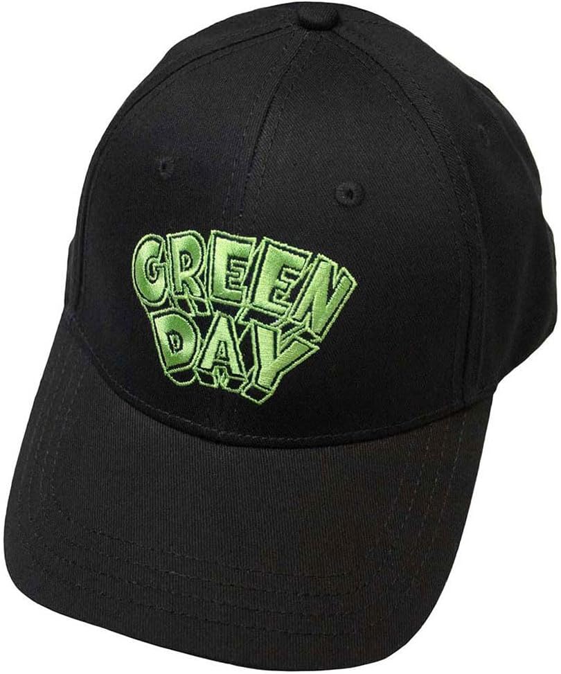 Rock Off officially licensed products Men's Green Day Dookie Logo Baseball Cap Black