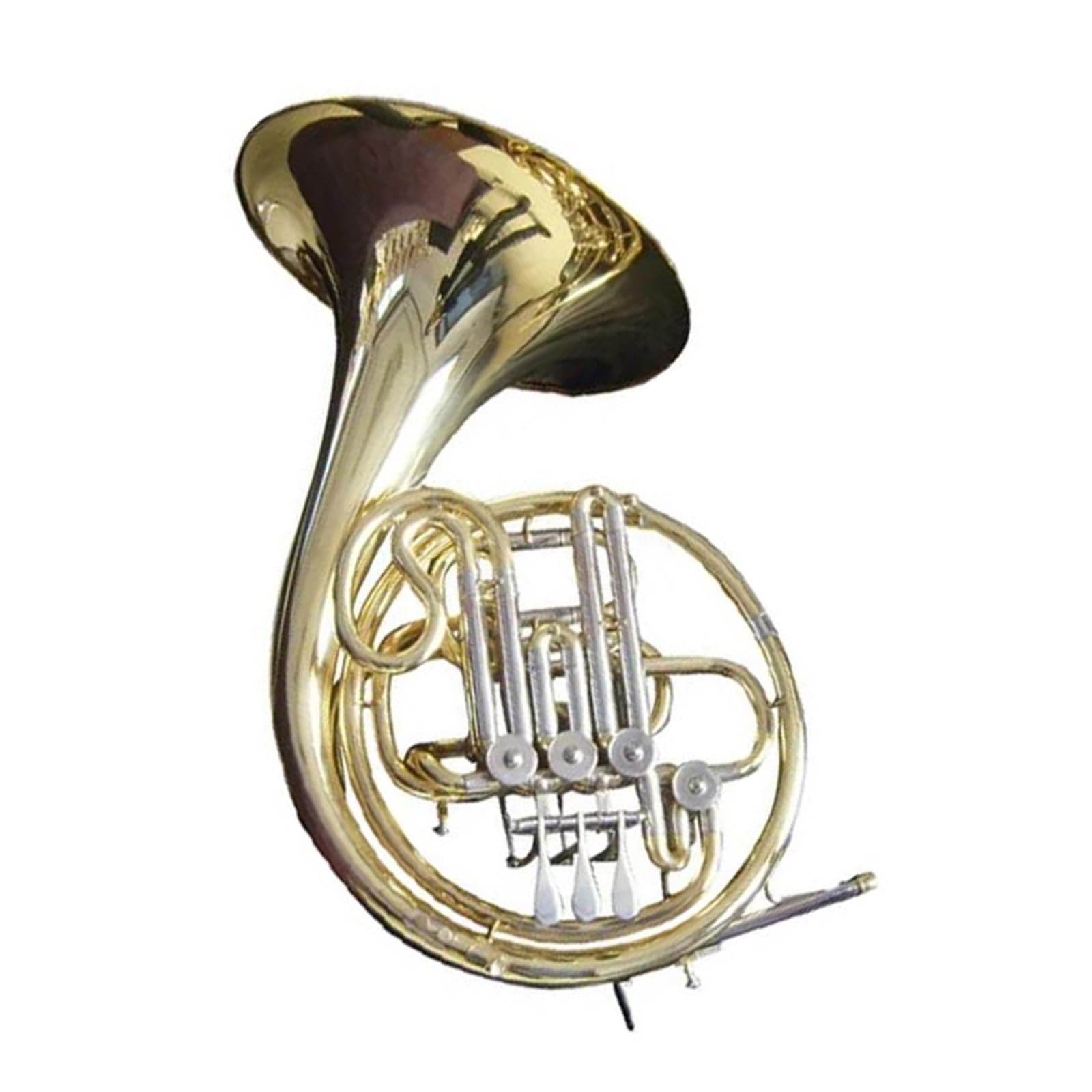 Róg Francuski Czteroklawiszowy Podwójny Róg Francuski Profesjonalny Instrument Muzyczny Trwały
